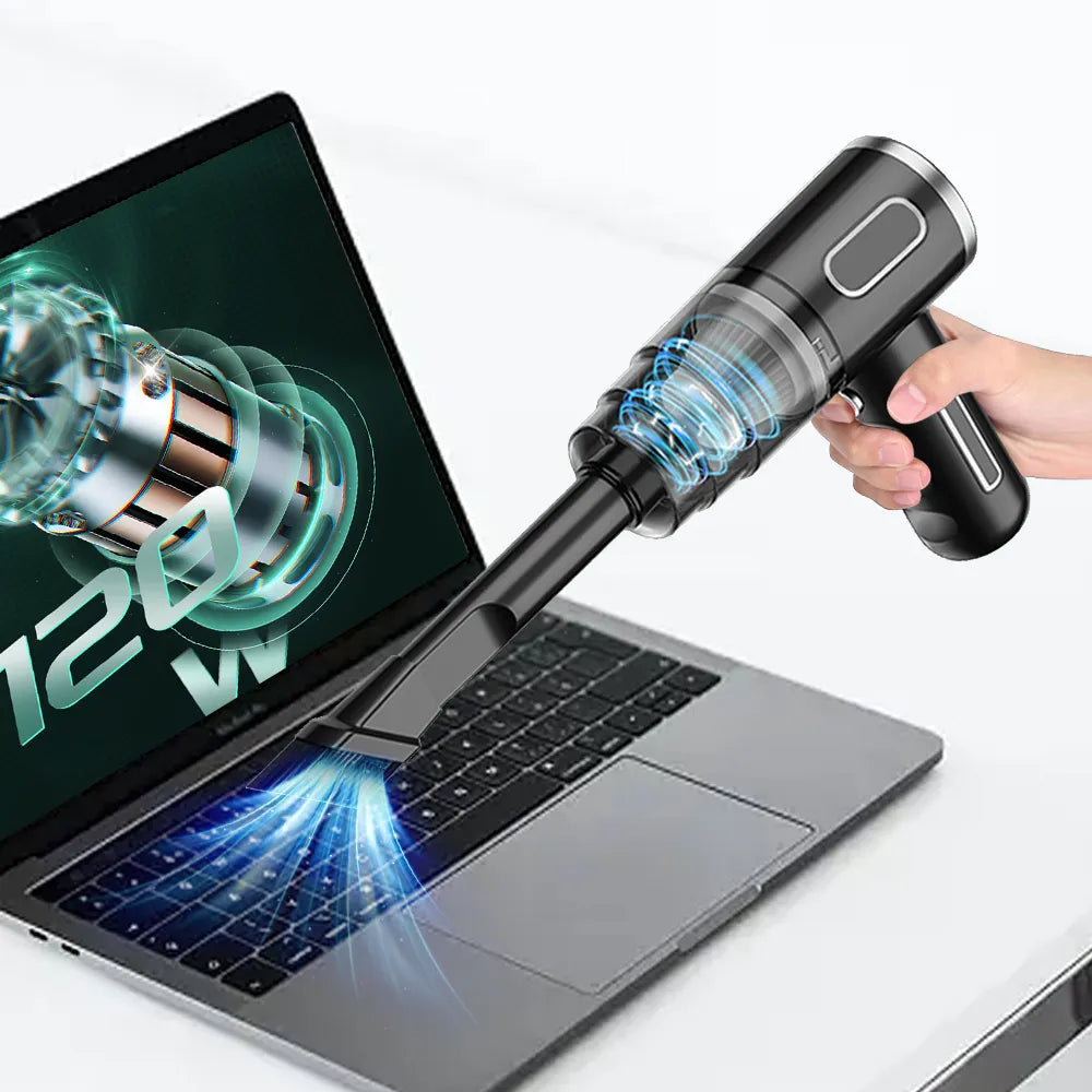 120W Cordless Handheld Vacuum Cleaner Small Mini Portable Car Auto Home Wireless