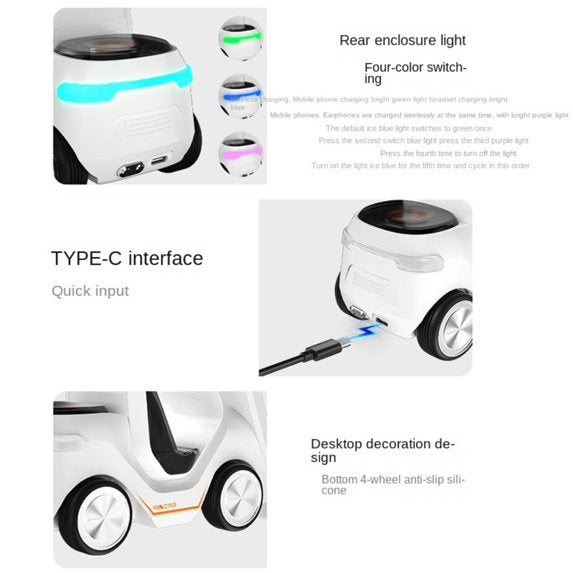 DriveDock™ Pro Hub – 3-in-1 Wireless Charger with Alarm Clock & Ambient Light | Fast Charging Dock for Phone, AirPods & Apple Watch