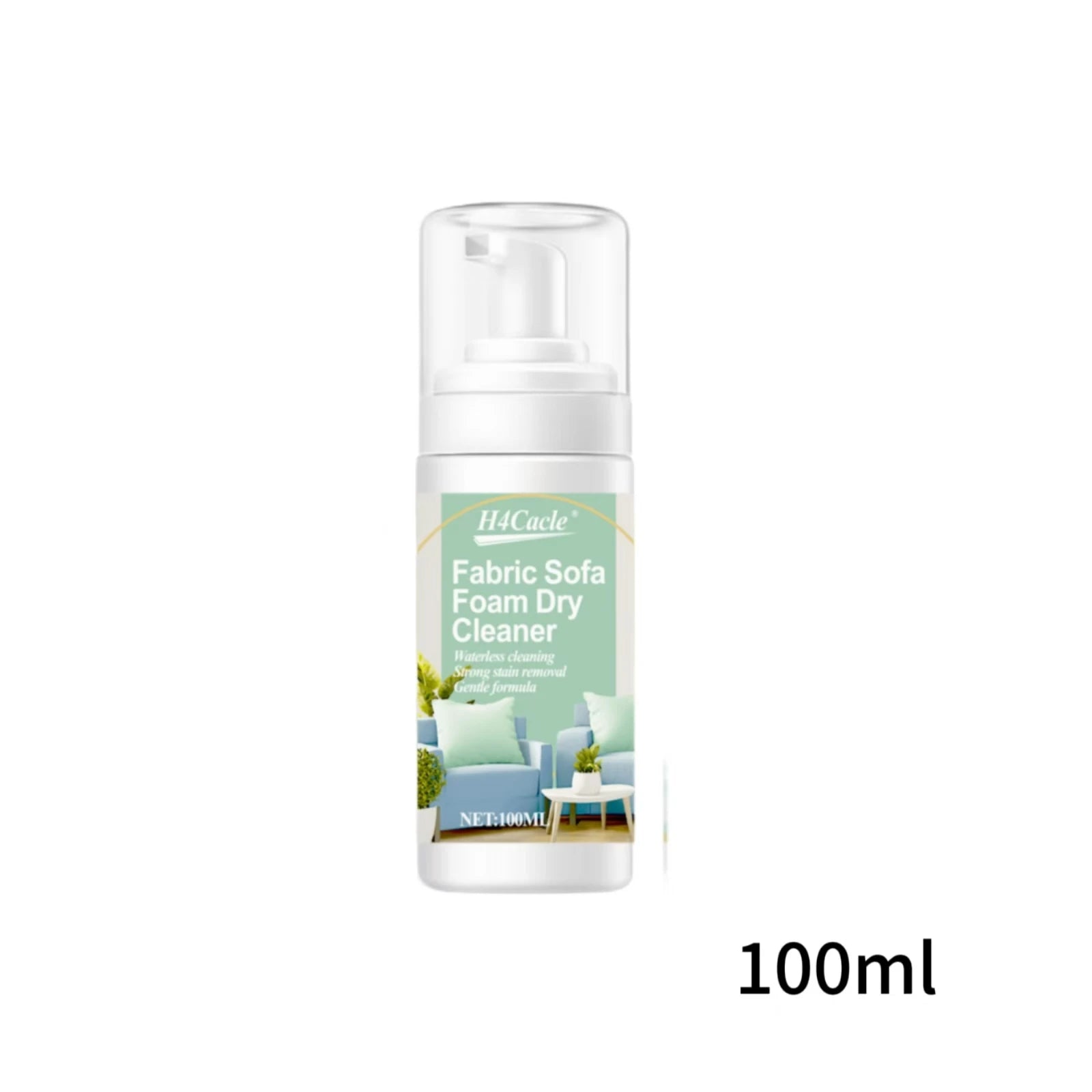 Fabric Sofa Foam Dry Cleaner Multi-Functional Cleaning Solution Clothing Stain Remover for Carpet Curtain No Water Needed Agent