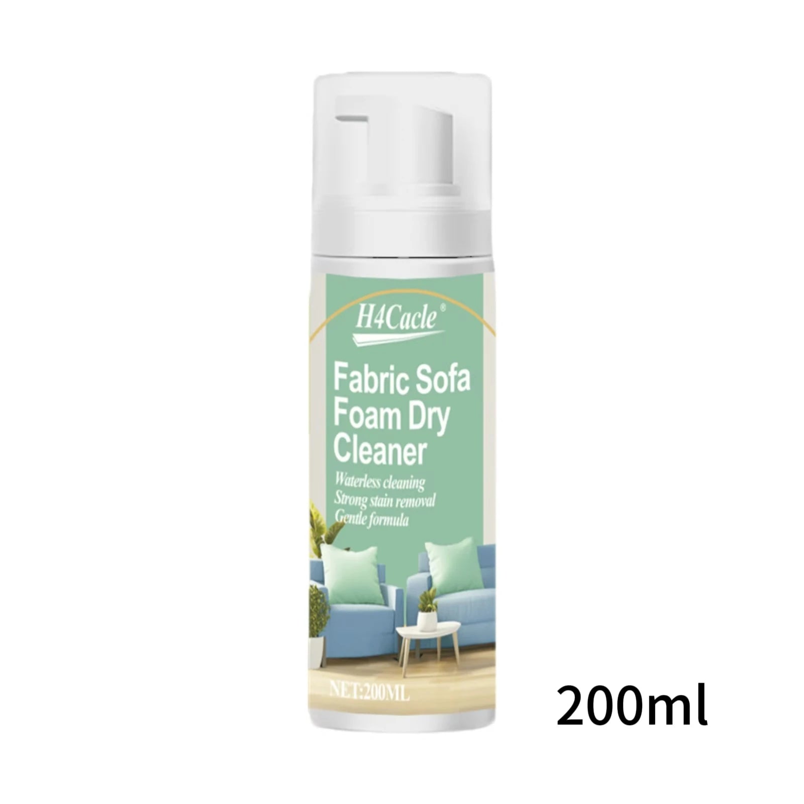 Fabric Sofa Foam Dry Cleaner Multi-Functional Cleaning Solution Clothing Stain Remover for Carpet Curtain No Water Needed Agent