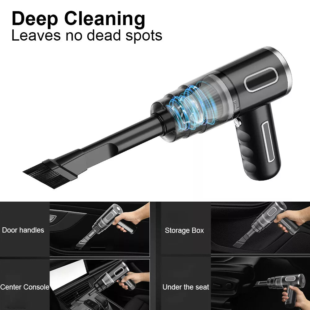 120W Cordless Handheld Vacuum Cleaner Small Mini Portable Car Auto Home Wireless